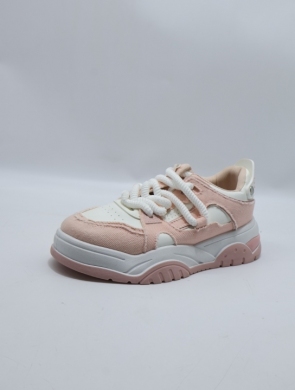 Buty sportowe damskie na płaskim (36-41) 9106 PINK