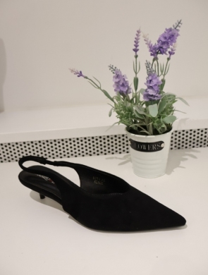 Sandały damskie na szpilce (36-41) 9793 BLACK