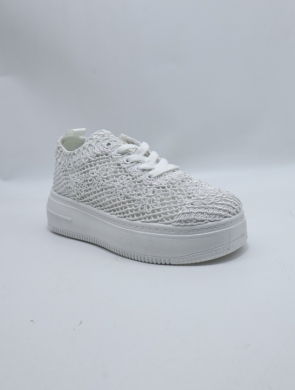 Buty sportowe damskie na płaskim (36-41) 8832 WHITE
