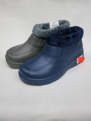 Kalosze męskie ocieplane (41-46) M580 BLACK/NAVY/GREY