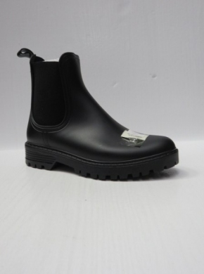 Botki damskie na płaskim (36-41) F-906 BLACK