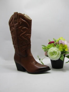 Kozaki damskie na obcasie (36-41) HQ330 CAMEL