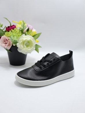 Buty sportowe damskie na płaskim (36-41) BK-159 BLACK