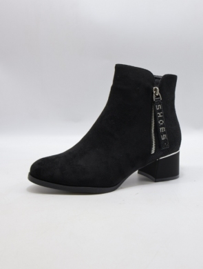 Botki damskie ocieplane na obcasie (36-41) SA7058-1
