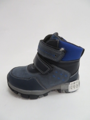 Botki chłopięce ocieplane (23-28) F721 BLUE
