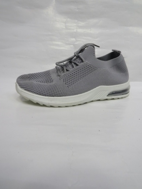 Buty sportowe damskie na płaskim (36-41) 0008-4 GREY