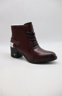 Botki damskie ocieplane na obcasie (36-41) BA-625 ROYALRED