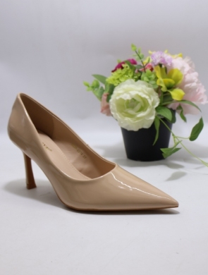 Czółenki damskie na szpilce (36-41) A274 BEIGE