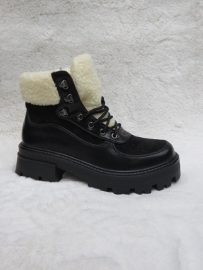 Trapery damskie ocieplane (36-41) 8607 BLACK