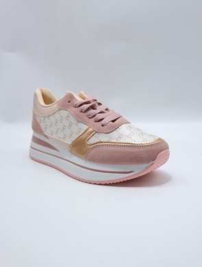 Buty sportowe damskie na płaskim (36-41) S068 PINK