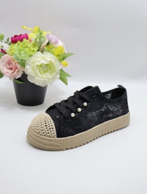 Buty sportowe damskie na płaskim (36-41) SG-225 BLACK