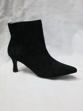 Botki damskie na szpilce (36-41) J6162 BLACK