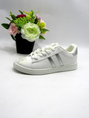 Buty sportowe damskie na płaskim (36-41) FCH-W1 WHITE/SILVER