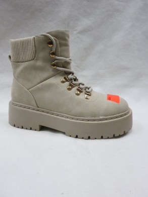 Botki damskie na płaskim (36-41) Z1192 BEIGE