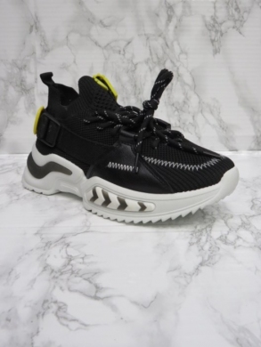 Buty sportowe damskie na płaskim (36-41) BO-709 BLACK