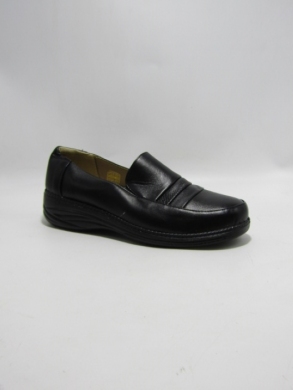 Półbuty damskie na płaskim (37-42) 2303 BLK