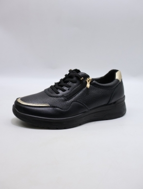 Buty sportowe damskie na płaskim (36-41) BK-616 BLACK