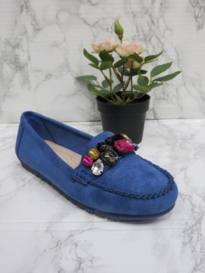 Mokasyny damskie na płaskim (36-41) GS33 BLUE