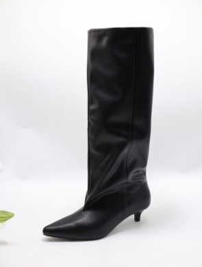 Kozaki damskie na szpilce (36-41) LA3120 BLACK