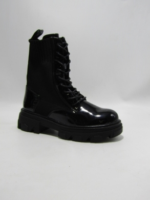 Botki damskie na płaskim (36-41) FB 33 BLACK
