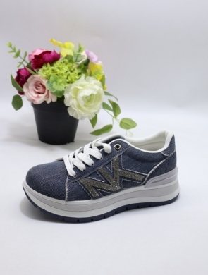 Buty sportowe damskie na płaskim (36-41) 809A NAVY