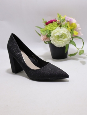 Czółenki damskie na obcasie (36-41) XHH2520-1 BLACK