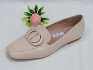 Mokasyny damskie na płaskim (36-41) GG51 BEIGE