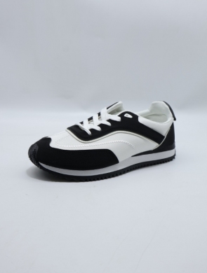 Buty sportowe damskie na płaskim (36-41) 1189 BLACK