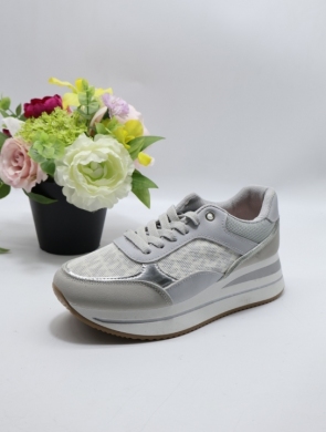 Buty sportowe damskie na płaskim (36-41) XY-173 GREY