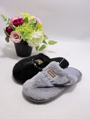 Kapcie damskie ocieplane (36-41) F86-215 MIX