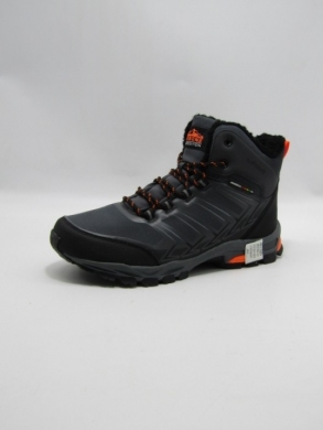 Trapery męskie ocieplane (41-46) 16982H-5 GR/ORANGE