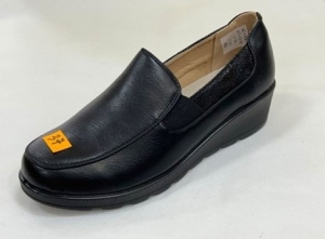 Półbuty damskie na płaskim (36-41) T02-1 BLACK