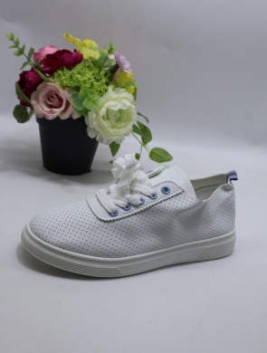 Buty sportowe damskie na płaskim (38-40) 88-125 WH/BLUE
