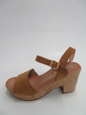 Sandały Damskie na obcasie (36-41) EX-16 CAMEL