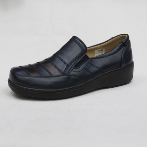 Półbuty damskie na koturnie (36-42) 8313-6 BLUE