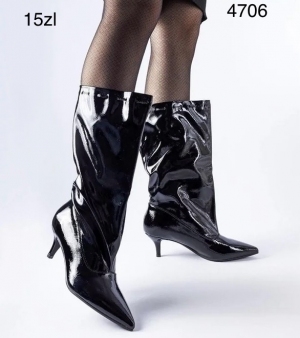 Kozaki damskie na obcasie (36-41) 4706