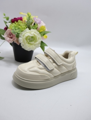 Buty sportowe dziewczęce (31-36) LC121 BEIGE