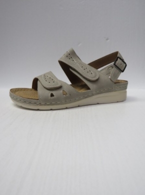 Sandały damskie na koturnie (36-41) KH1103 STONE