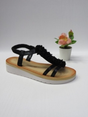 Sandały damskie na koturnie (36-41) A-99 BLACK
