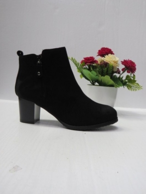 Botki damskie ocieplane na obcasie (36-41) B9142-SU