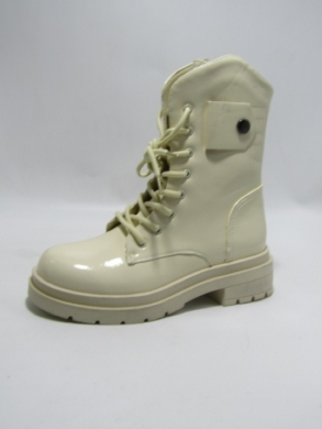 Botki damskie na płaskim (36-41) A818BEIGE