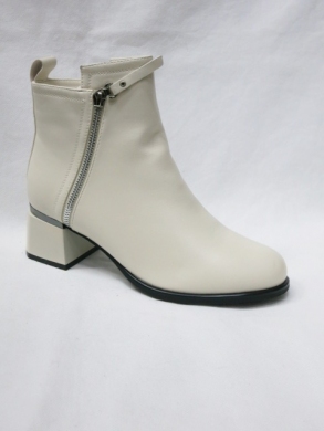 Botki damskie ocieplane na obcasie (36-41) X-086-5A BEIGE