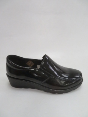 Półbuty damskie na koturnie (36-41) 9T9013A BLACK