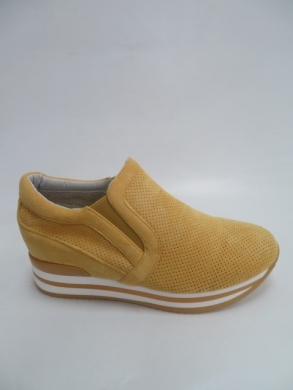 Buty sportowe damskie na koturnie (36-41) RQ259 YELLOW