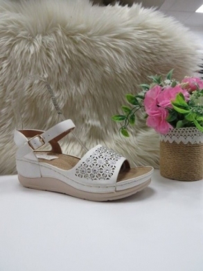 Sandały damskie na koturnie (36-41) Z-20 WHITE