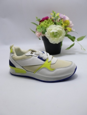 Buty sportowe damskie na płaskim (36-41) 9370 WHITE