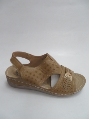 Sandały damskie na płaskim (36-41) J31-2 KHAKI