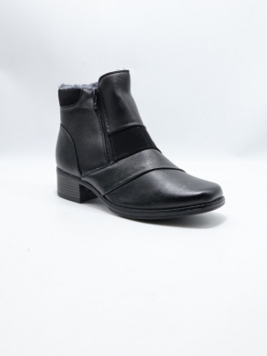 Botki damskie ocieplane na obcasie (36-42) 2672-1