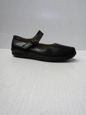 Półbuty damskie na płaskim (36-42) 618-4 BLACK
