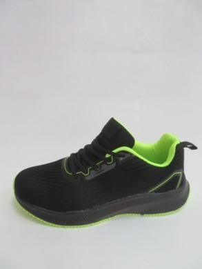 Buty sportowe męskie (40-45) TF-237 BLACK/GREEN